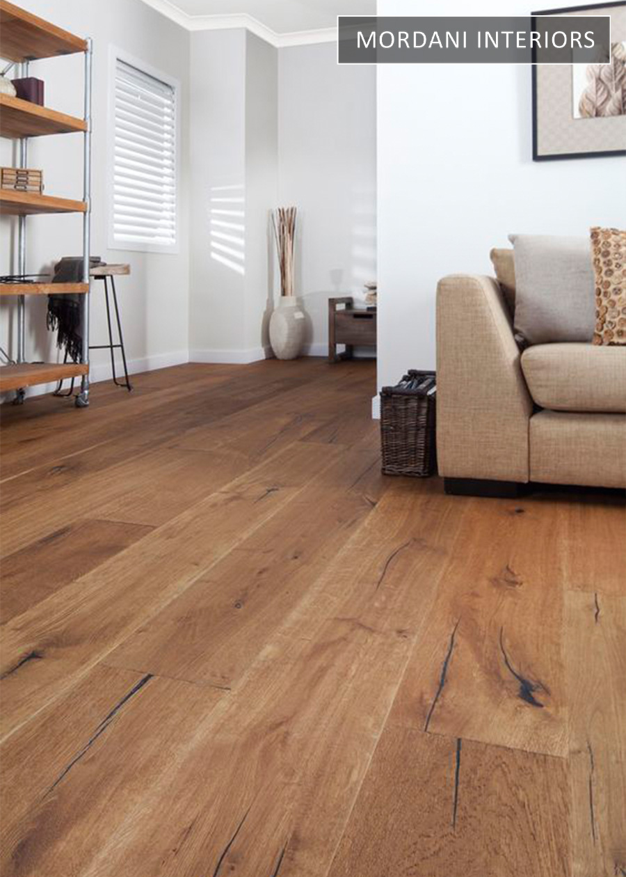 Hazel Teak Brown Spc Wooden Flooring